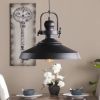 family dining room art chandelier