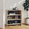 Sideboard Sonoma Oak 27.6"x15.9"x29.5" Engineered Wood
