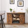 Rustic Brown TV Stand for Tv up to 60