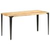 Dining Table 55.1"x27.6"x29.9" Solid Mango Wood