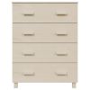 Sideboard Honey Brown 31.1"x15.7"x40.7" Solid Wood Pine
