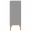 Sideboard Gray 23.6"x11.8"x28.3" Engineered Wood