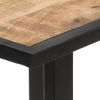 Dining Table 55.1" Rough Mango Wood