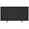 Sideboard Black 53.1"x16.1"x29.5" Engineered Wood