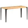 Dining Table 55.1"x27.6"x29.9" Solid Mango Wood