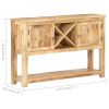 Sideboard 47.2"x11.8"x29.9" Rough Mango Wood