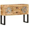 Sideboard 43.3"x11.8"x29.1" Rough Mango Wood