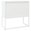 Sideboard White 29.5"x13.8"x29.5" Steel