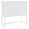 Sideboard White 29.5"x13.8"x29.5" Steel