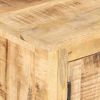 Sideboard 47.2"x11.8"x29.9" Rough Mango Wood
