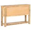 Sideboard 47.2"x11.8"x29.9" Rough Mango Wood