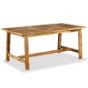 Dining Table Solid Mango Wood 70.9"