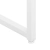 Sideboard White 29.5"x13.8"x29.5" Steel