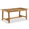 Dining Table Solid Mango Wood 70.9"