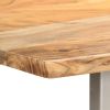 Dining Table 70.9"x35.4"x29.9" Solid Acacia Wood
