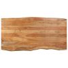 Dining Table 70.9"x35.4"x29.9" Solid Acacia Wood